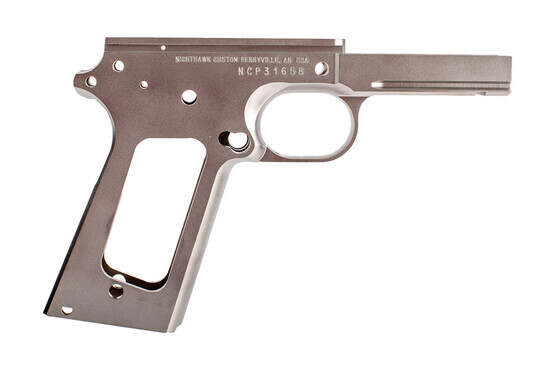 Nighthawk Custom 1911 Frame is designed for 45 ACP Government parts